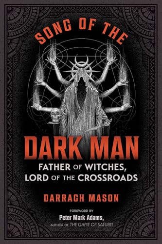 Book cover with a dark, ornate design featuring a cloaked figure and skull.