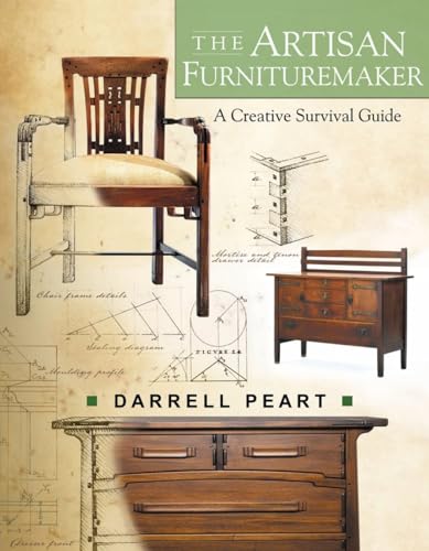 Book cover: “The Artisan Furnituremaker” with images of wooden furniture.