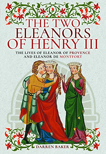 Book cover depicting two medieval women and a man in ornate clothing.