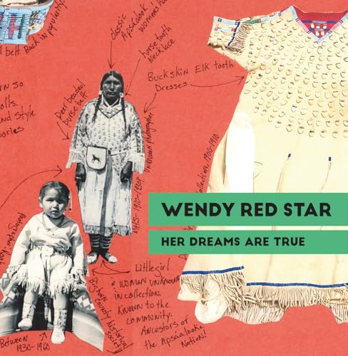 Book cover featuring portraiture and colorful patterns by Indigenous artist Wendy Red Star.