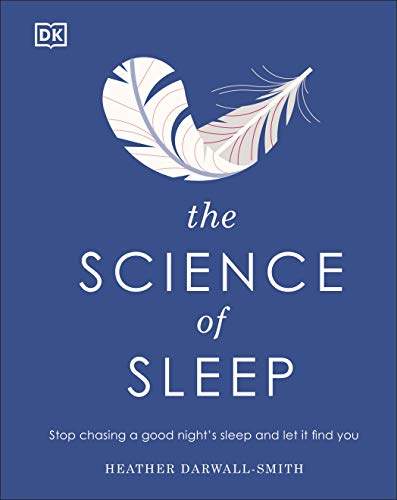Book cover: “The Science of Sleep” with a feather illustration.