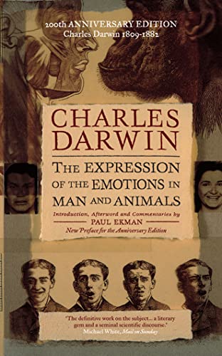 Book cover featuring illustrations of human and animal faces expressing various emotions.