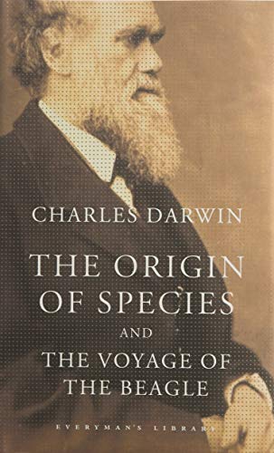 Book cover featuring a portrait of Charles Darwin and title text.