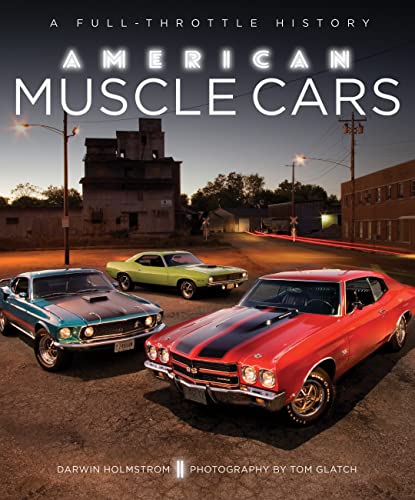 Book cover featuring three classic American muscle cars parked on a street.