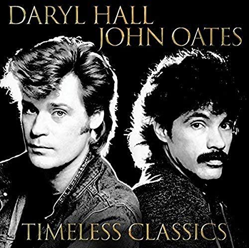 Daryl Hall and John Oates album cover, "Timeless Classics" vinyl record.