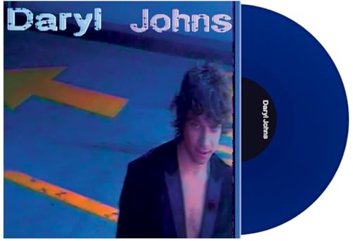 Daryl Johns album cover and blue vinyl record shown side-by-side.