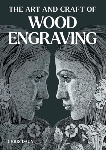 Book cover with detailed wood engraving of two facing women’s faces.