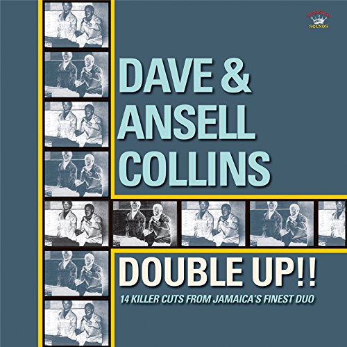 Vinyl album cover for Dave & Ansell Collins’ “Double Up” featuring photos.