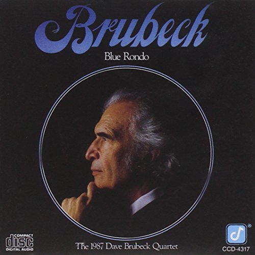 CD cover of Dave Brubeck Quartet’s “Blue Rondo” featuring Brubeck’s portrait.