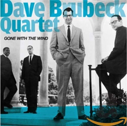 CD cover of Dave Brubeck Quartet’s “Gone With The Wind,” four men pictured.