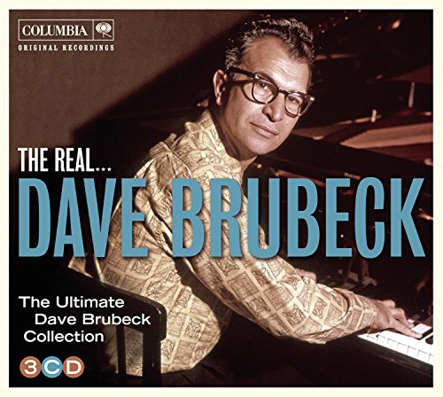 Dave Brubeck album cover featuring a portrait of the pianist at his instrument.