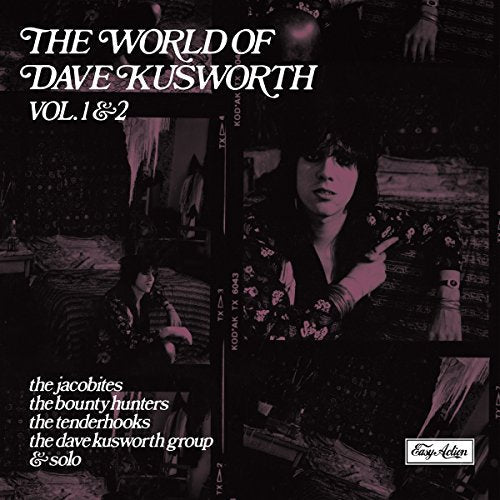 CD cover for "The World of Dave Kusworth" featuring a musician portrait.