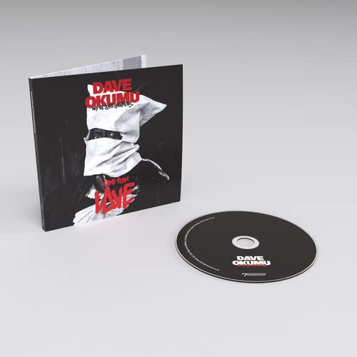 CD case and disc for Dave Okumu’s “I Came From Love” album.