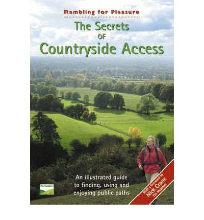 Book cover depicting a hiker in a green, rolling countryside landscape.