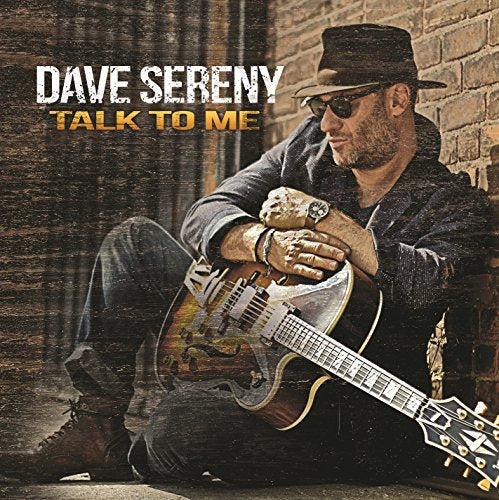 Dave Sereny album cover featuring a man with a guitar and hat.