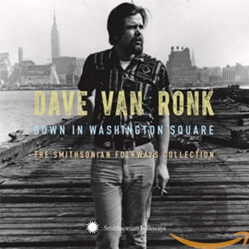 Dave Van Ronk CD cover featuring a black and white portrait and city skyline.