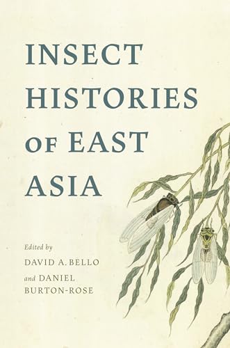 Book cover: “Insect Histories of East Asia” with illustrated cicadas.