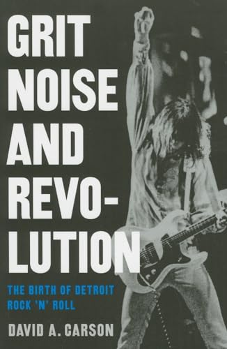 Book cover: "Grit, Noise, and Revolution" with a guitarist image.