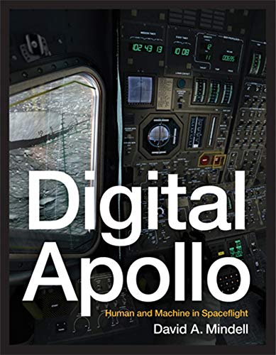 Book cover: "Digital Apollo" with a spacecraft control panel image.