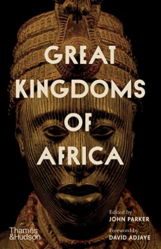 Book cover featuring a close-up of an African mask with title text.