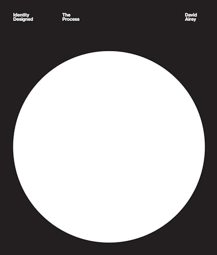 Book cover: black background with a large white circle and text.