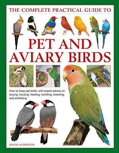 Book cover featuring colorful illustrations and photos of various bird species.