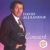 CD cover featuring portrait of David Alexander in a suit.