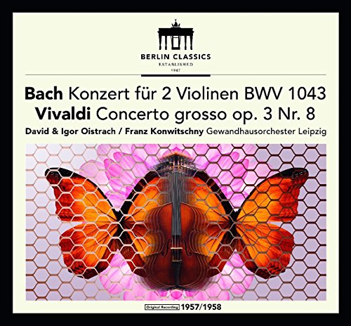CD cover featuring a butterfly superimposed on a violin image.