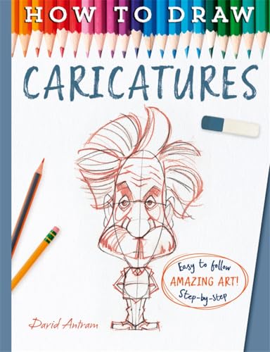 Book cover showing a pencil sketch of a caricature with colored pencils and eraser.
