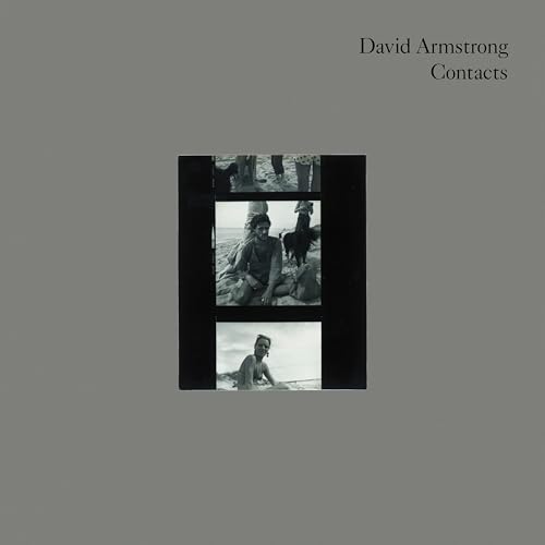 Book cover: "David Armstrong Contacts" with black and white photography.