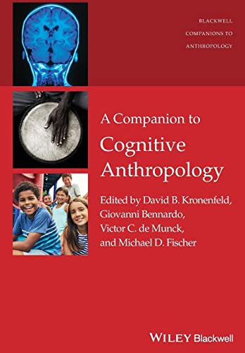 Book cover: “A Companion to Cognitive Anthropology” with brain, drum, and children images.