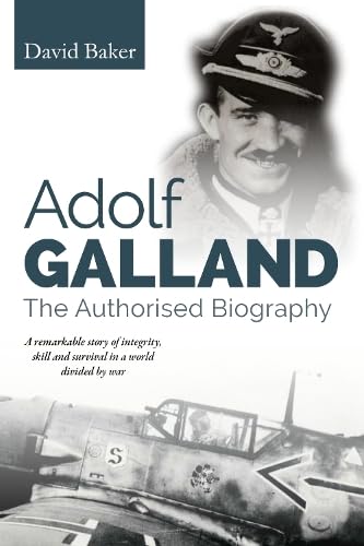 Book cover featuring portrait of Adolf Galland and a WWII fighter plane.