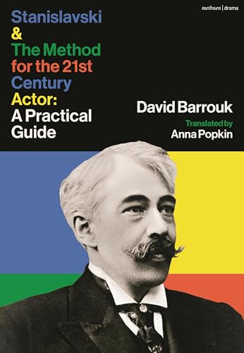 Book cover featuring Constantin Stanislavski’s portrait and bold title text.