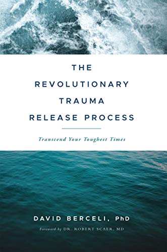 Book cover with stormy ocean waves and white text: "The Revolutionary Trauma Release Process.