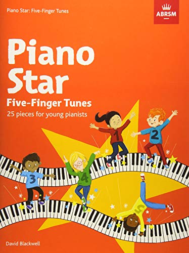 Piano Star book cover with illustrated children playing piano.