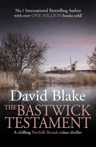 Book cover featuring a windmill by a river, bare trees, and moody twilight sky.