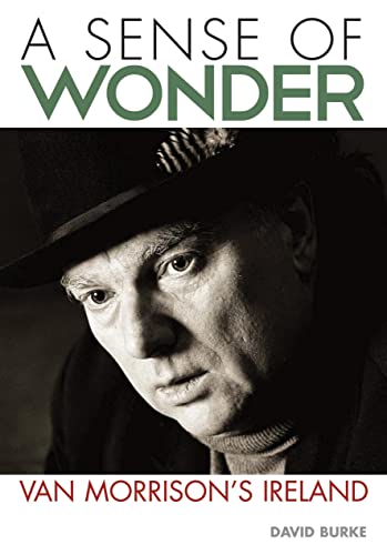 Book cover featuring a black and white portrait of Van Morrison.