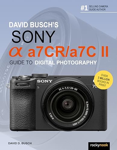 Book cover featuring a black Sony Alpha a7CR/a7C II camera.