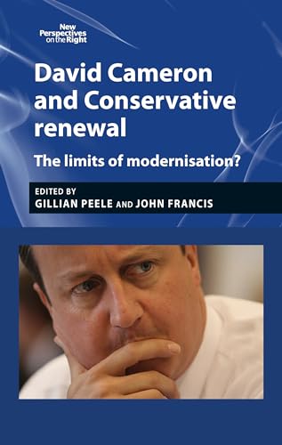 Book cover featuring David Cameron’s portrait and title: “David Cameron and Conservative Renewal.”