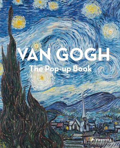 Van Gogh pop-up book cover featuring “The Starry Night” painting.