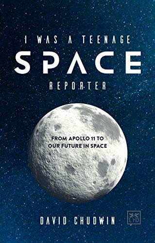 Book cover with large text and a central image of the moon.
