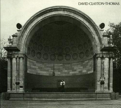 CD cover for David Clayton-Thomas, featuring a concert shell exterior.