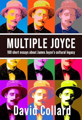 Book cover featuring a colorful pop-art grid of James Joyce portraits with bold text.