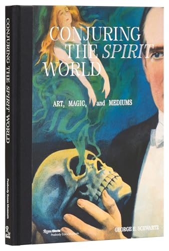 Book cover featuring a ghostly figure, skull, and magician’s hands.