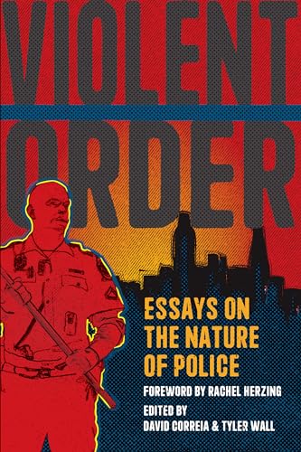 Book cover: "Violent Order," depicting a police officer and city skyline.
