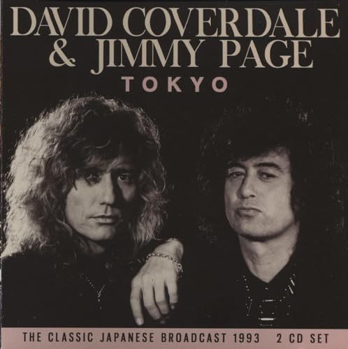 CD cover featuring portraits of David Coverdale and Jimmy Page.