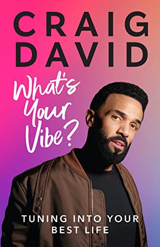 Book cover featuring Craig David and the title "What's Your Vibe?".