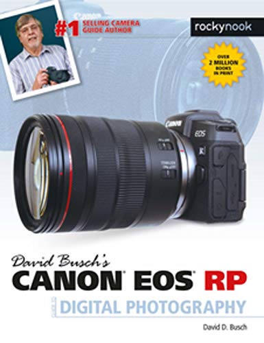 Book cover featuring a Canon EOS RP camera and author David Busch.