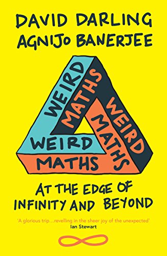 Book cover with a Penrose triangle and the title “Weird Maths.”