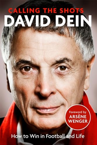 Book cover featuring a close-up portrait of David Dein with red and white text.